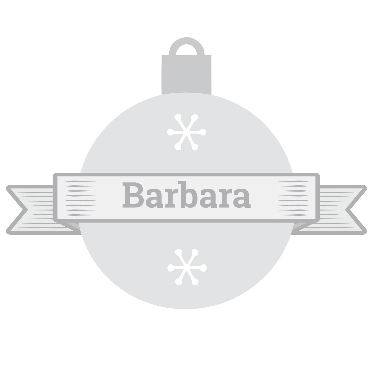 Ornament for Barbara