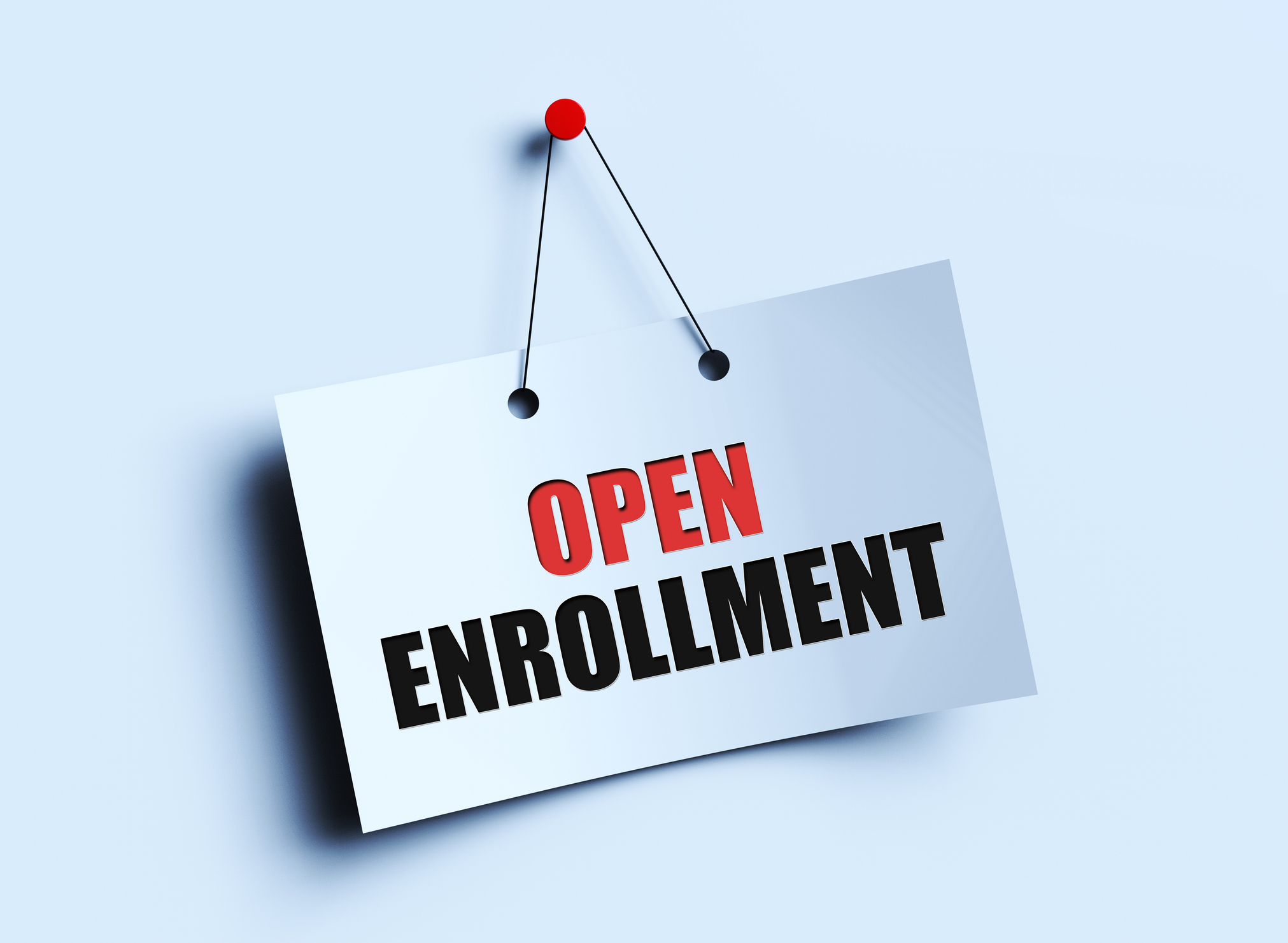 Open Enrollment Sign