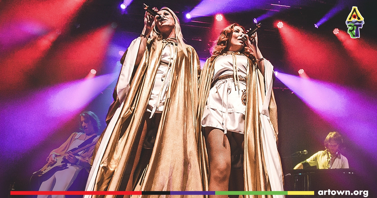 Photo of the singers from The Music of ABBA